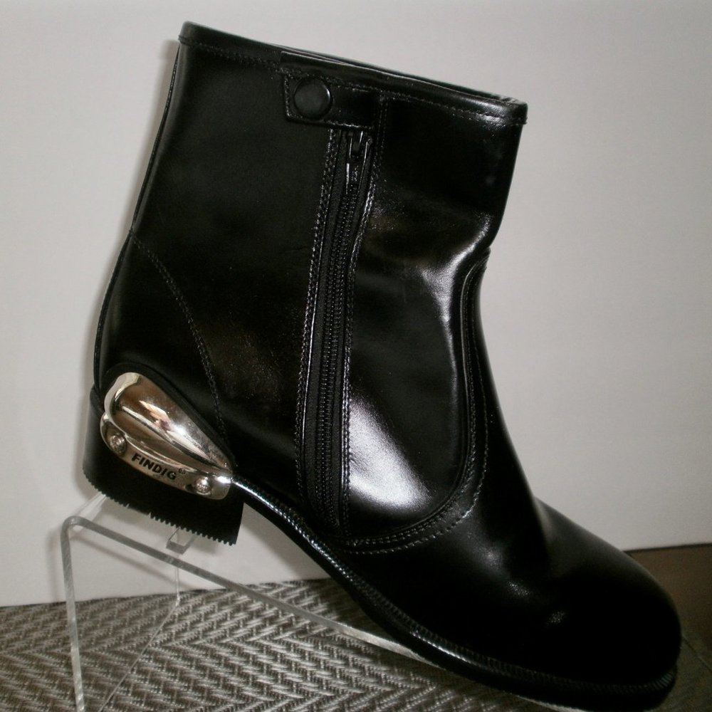 FINDIG 'The Original' Men's Black Boots Sz 8.5